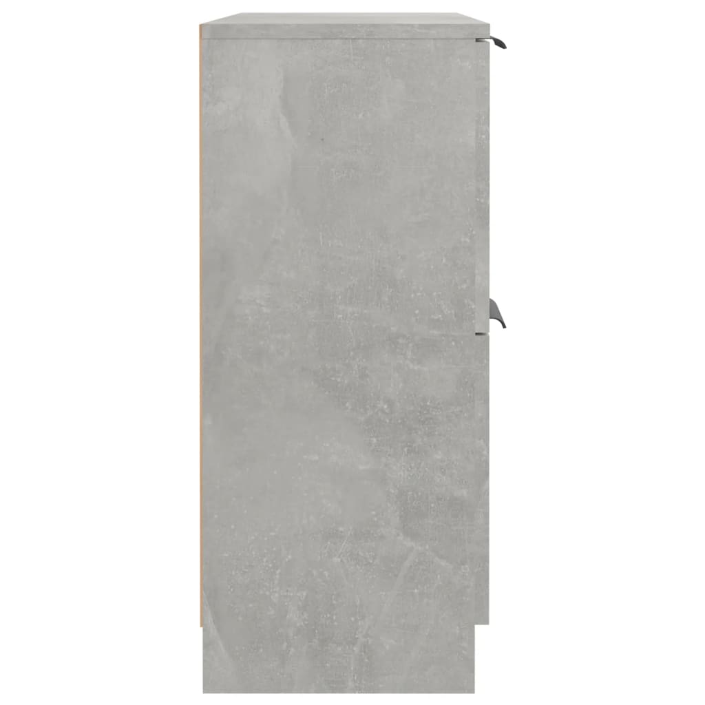 Komoda siva boja betona 60x30x70 cm od konstruiranog drva