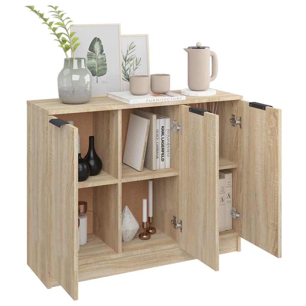 Komoda boja hrasta sonome 90,5x30x70 cm od konstruiranog drva