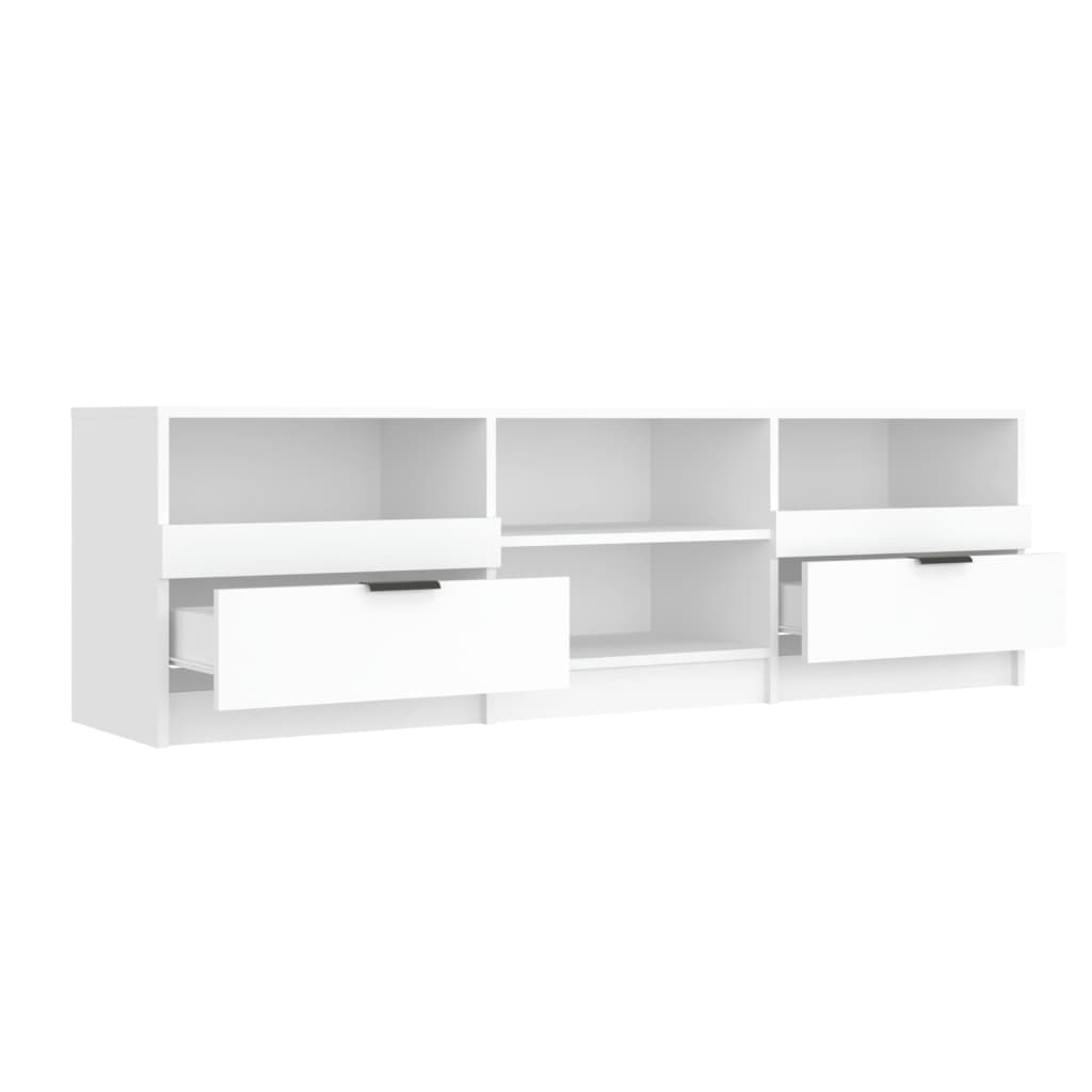 TV ormarić bijeli 150x33,5x45 cm od konstruiranog drva