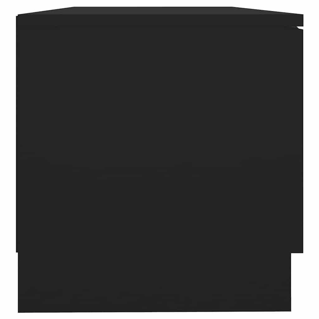 TV ormarić crni 80 x 35 x 36,5 cm od konstruiranog drva