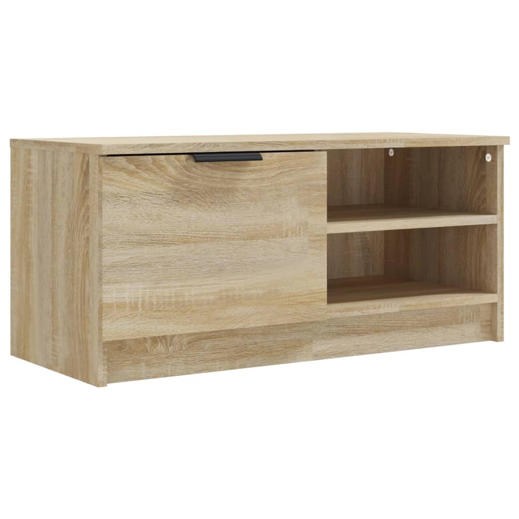 TV ormarić boja hrasta 80x35x36,5 cm od konstruiranog drva