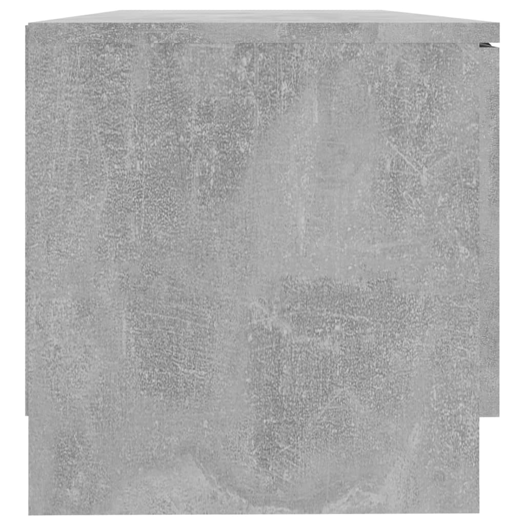 TV ormarić boja betona 80x35x36,5 cm od konstruiranog drva