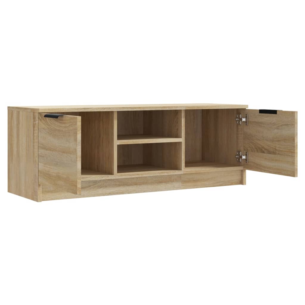 TV ormarić boja hrasta 102x35x36,5 cm od konstruiranog drva