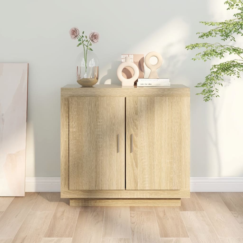 Komoda boja hrasta sonome 80 x 40 x 75 cm od konstruiranog drva