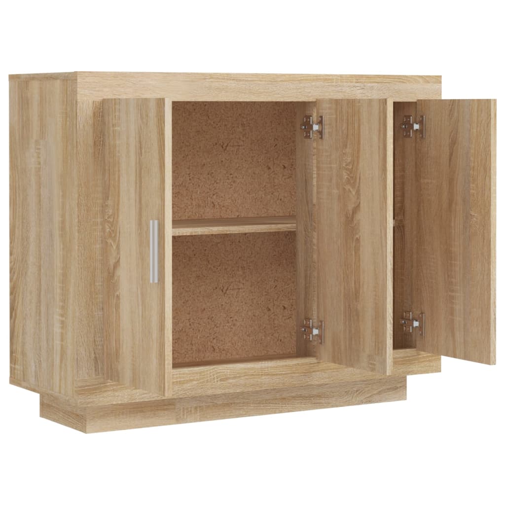 Komoda boja hrasta sonome 92x35x75 cm od konstruiranog drva