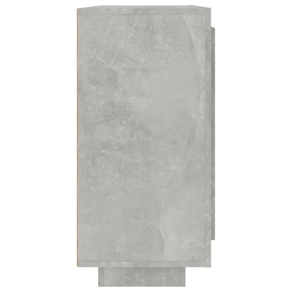 Komoda siva boja betona 92x35x75 cm od konstruiranog drva