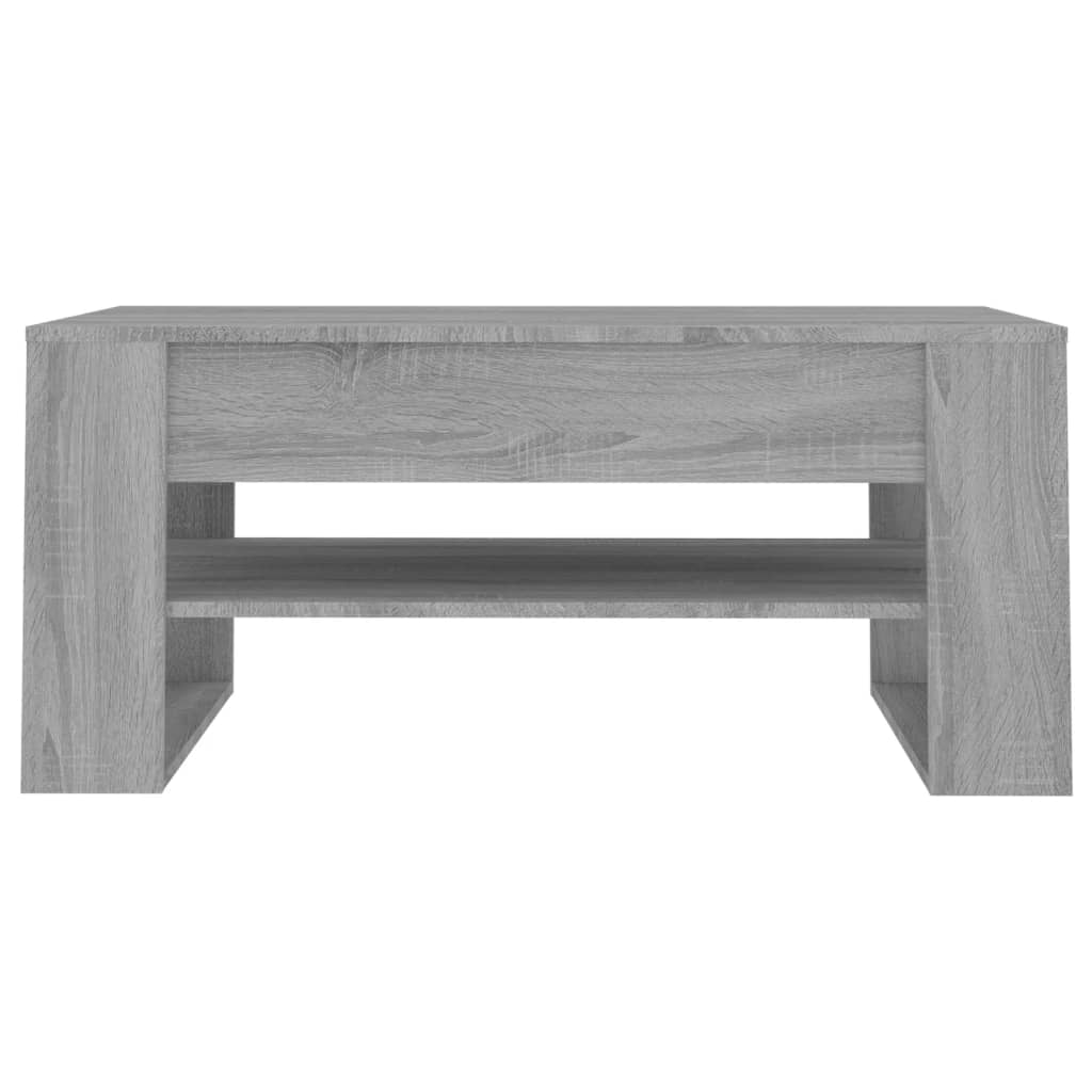 Stolić za kavu boja hrasta 102x55x45 cm konstruirano drvo