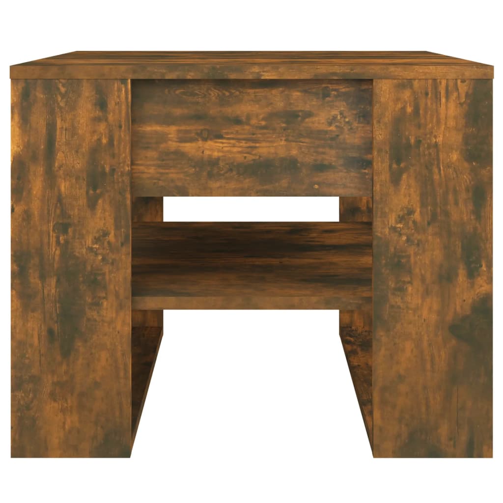 Stolić za kavu boja hrasta 55,5x55x45 cm konstruirano drvo