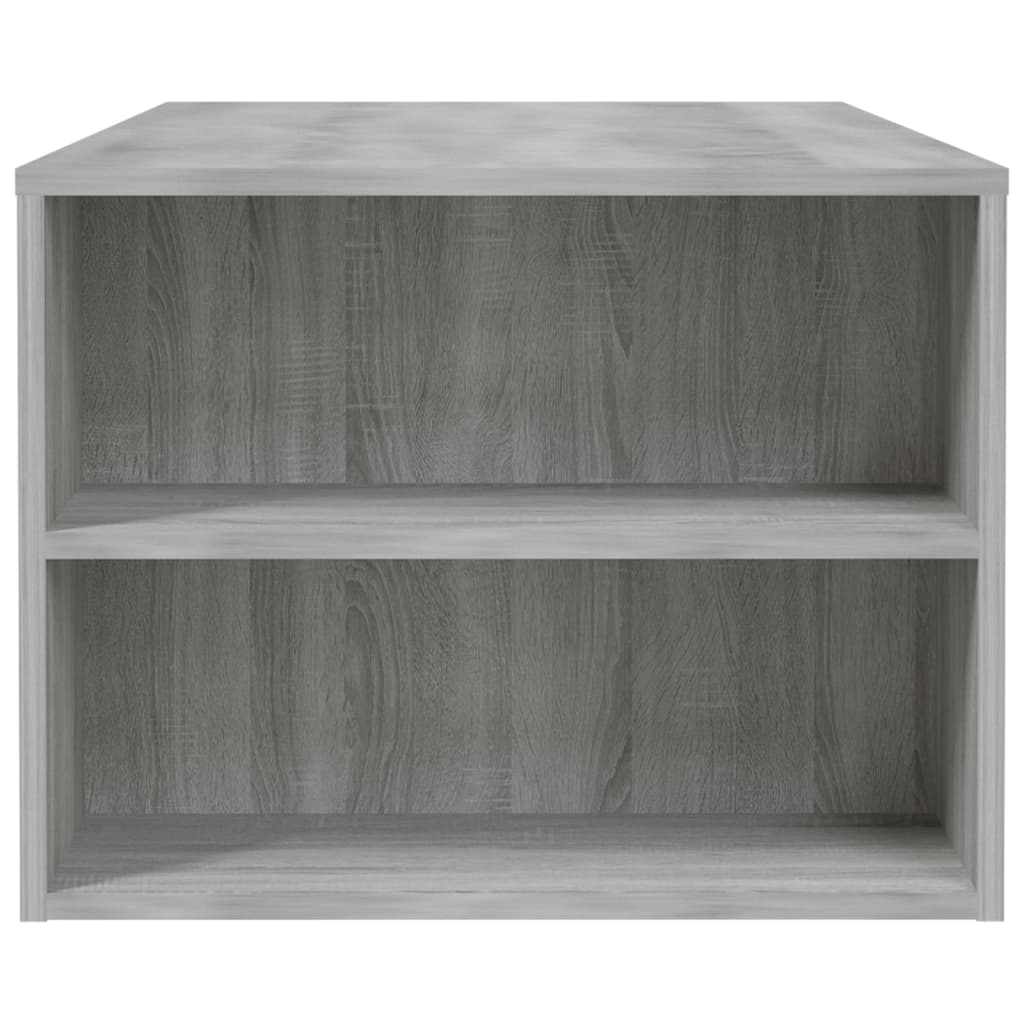 Stolić za kavu boja hrasta 102x55x42 cm konstruirano drvo
