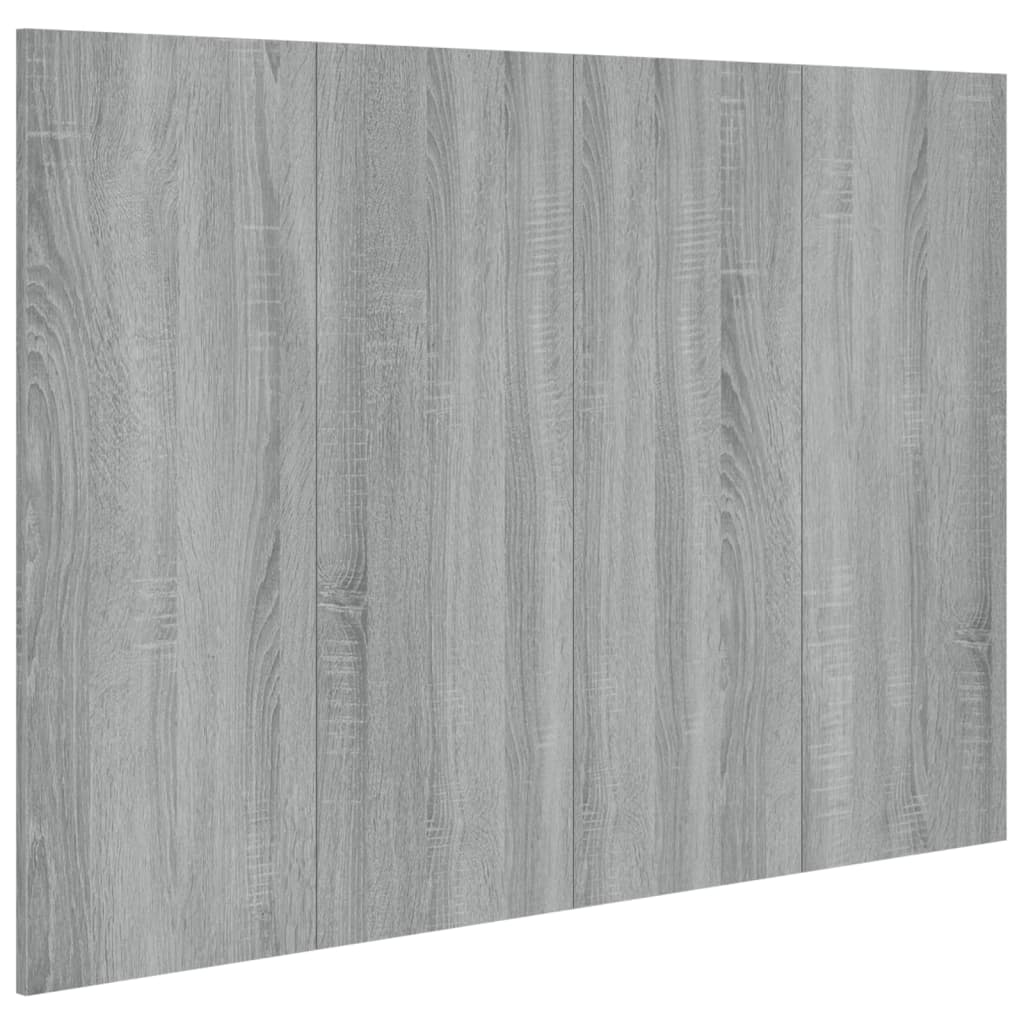 Uzglavlje za krevet boja hrasta 120x1,5x80 cm konstruirano drvo