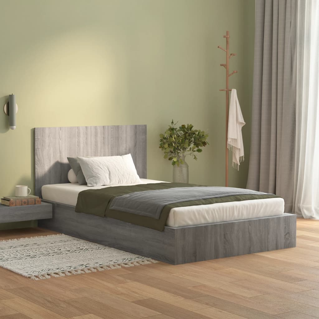 Uzglavlje za krevet boja hrasta 120x1,5x80 cm konstruirano drvo