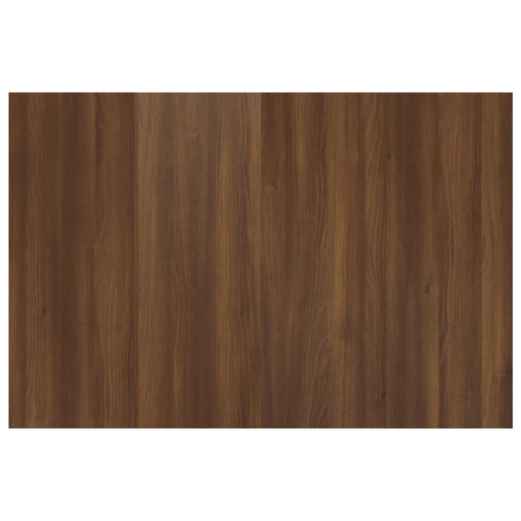 Uzglavlje za krevet boja smeđeg hrasta 120 x1,5 x 80 cm drveno