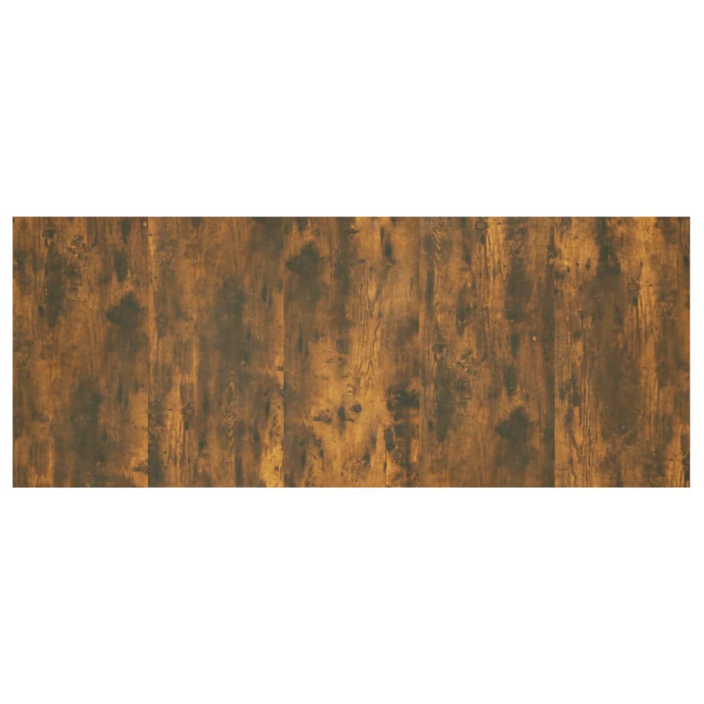 Uzglavlje za krevet boja dimljenog hrasta 200x1,5x80 cm drveno