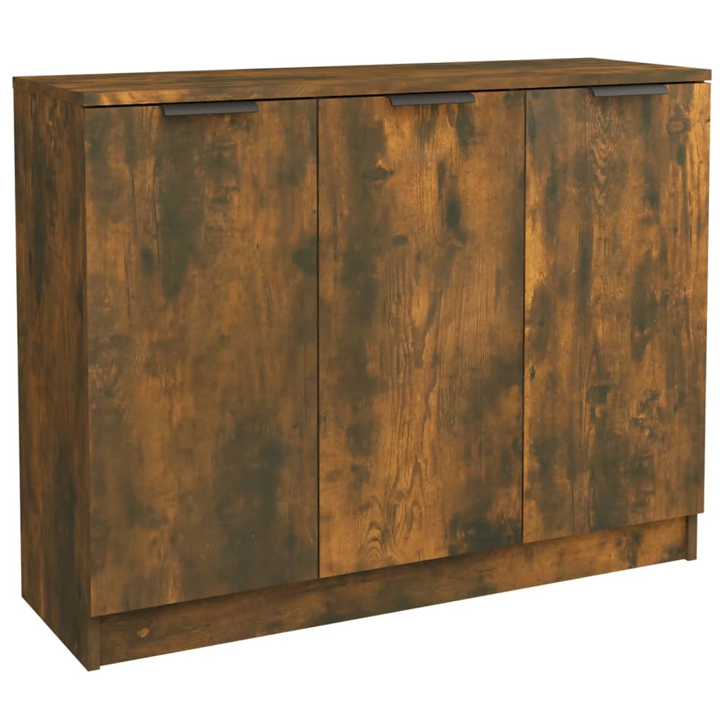Komoda boja dimljenog hrasta 90,5x30x70 cm konstruirano drvo