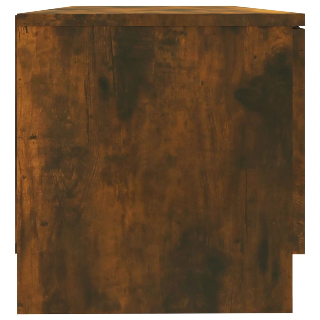 TV ormarić boja dimljenog hrasta 80x35x36,5cm konstruirano drvo