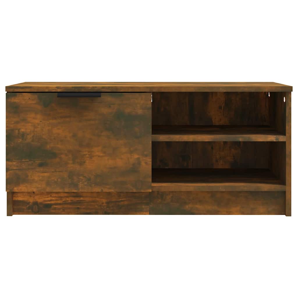 TV ormarići 2 kom boja dimljenog hrasta 80x35x36,5 cm drveni
