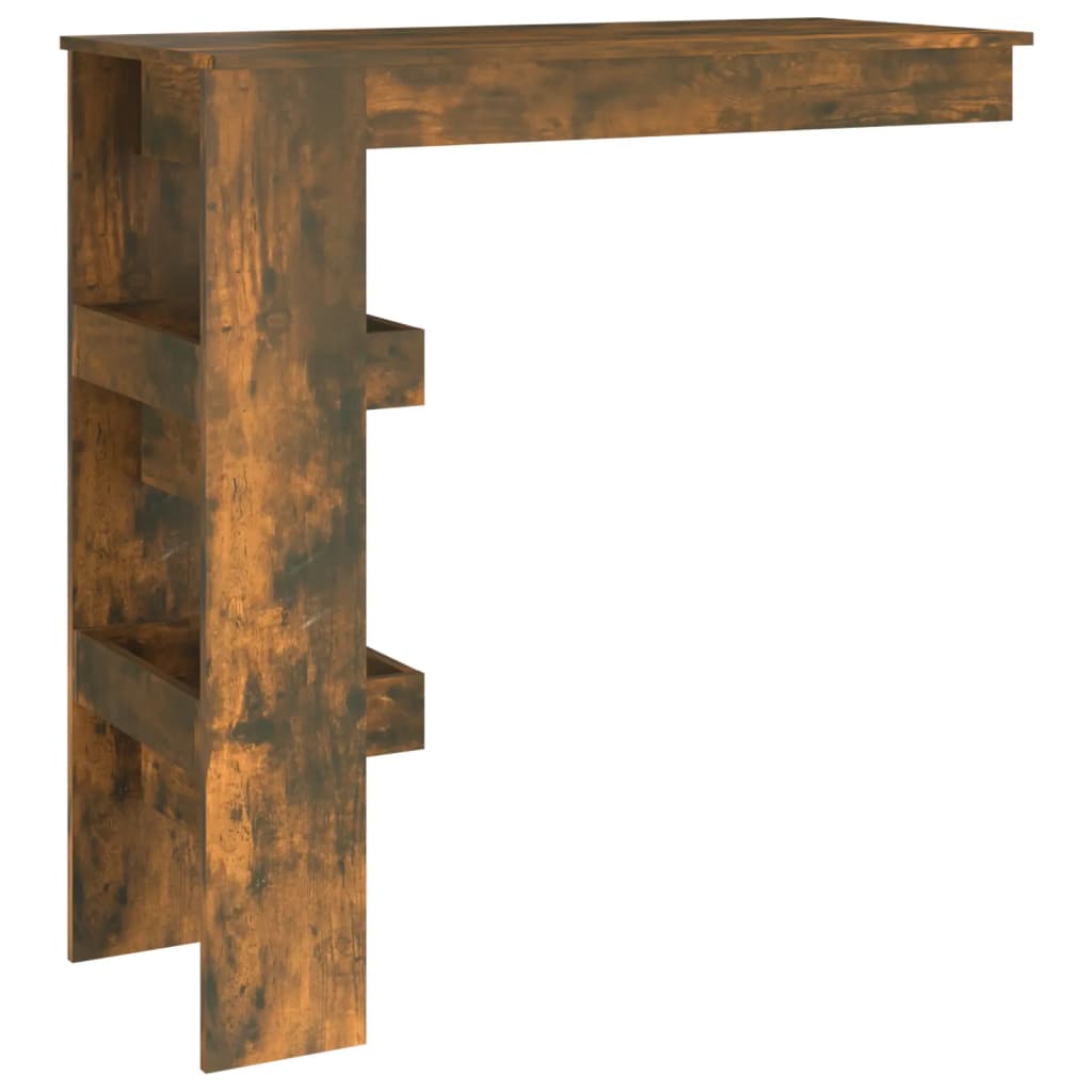 Zidni barski stol boja hrasta 102x45x103,5 cm konstruirano drvo