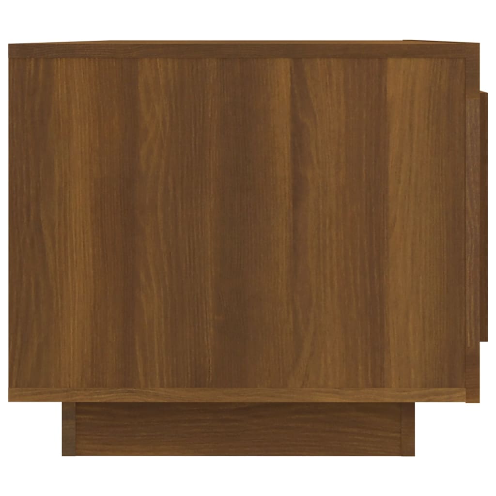 Stolić za kavu smeđa boja hrasta 102x50x45 cm konstruirano drvo