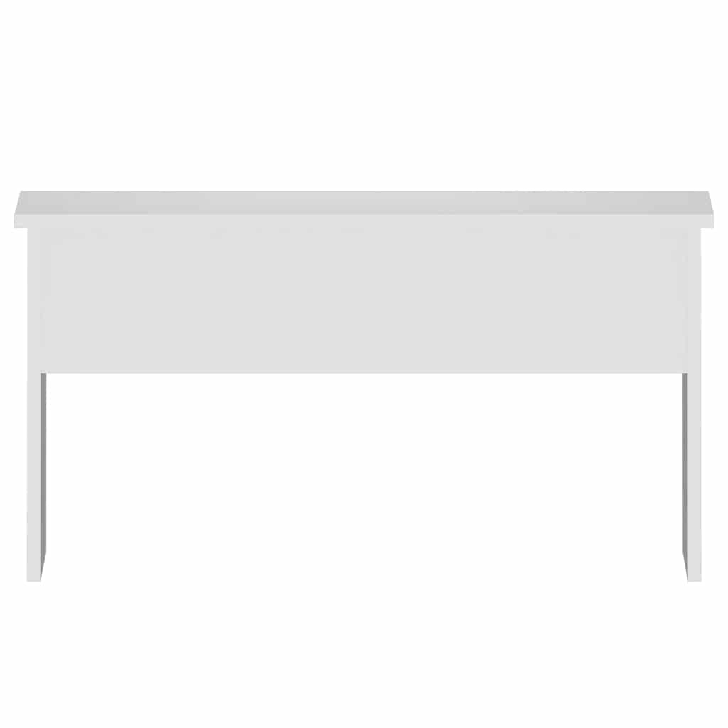 Stolić za kavu bijeli 80 x 50,5 x 41,5 cm od konstruiranog drva