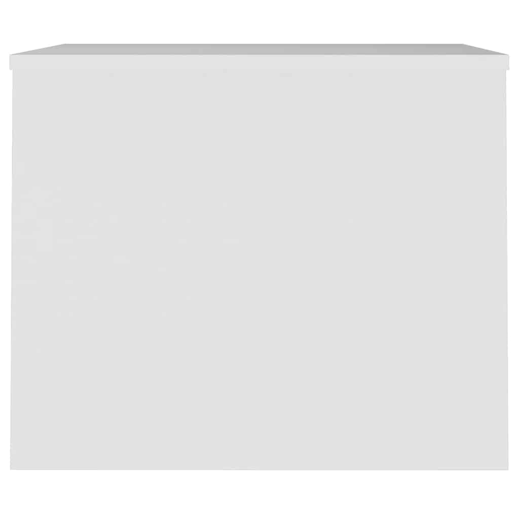 Stolić za kavu bijeli 80 x 50,5 x 41,5 cm od konstruiranog drva