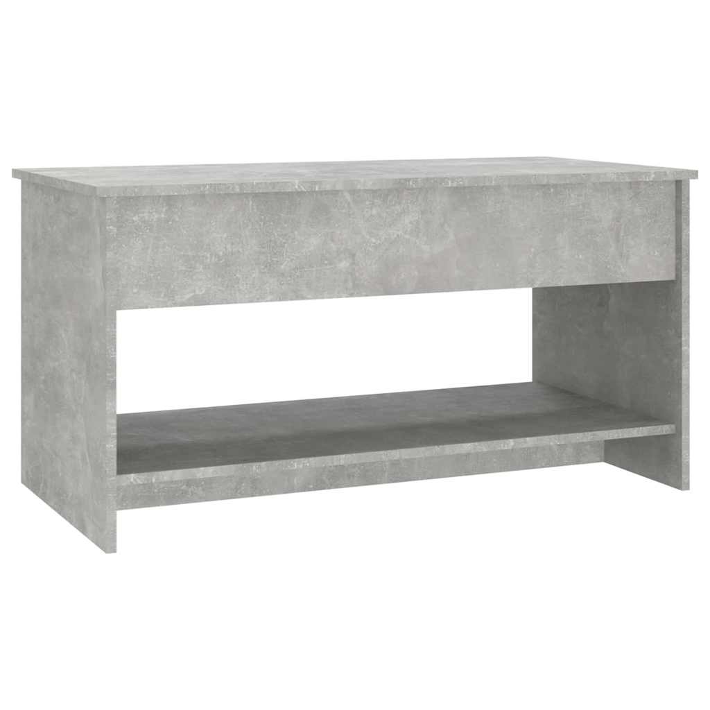 Stolić za kavu boja betona 102x50,5x52,5 cm konstruirano drvo
