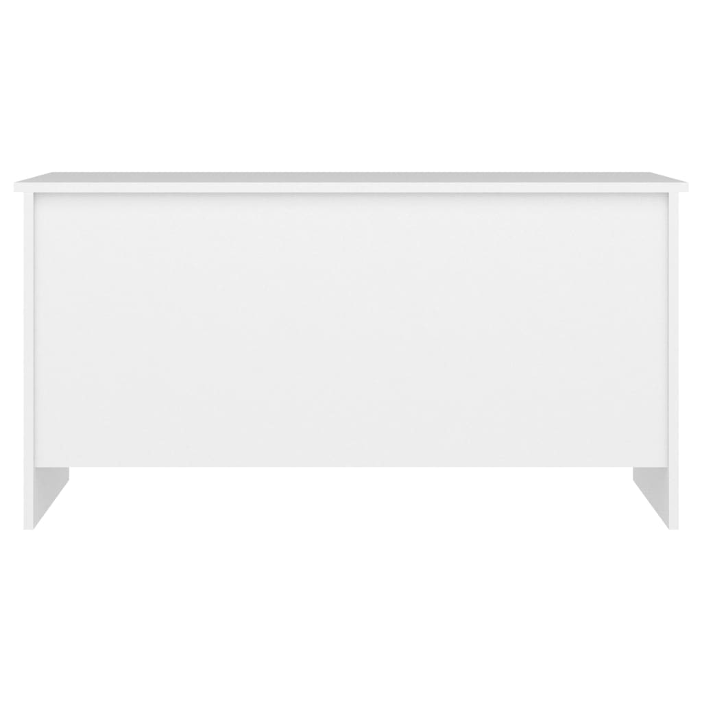Stolić za kavu bijeli 102x55,5x52,5 cm od konstruiranog drva