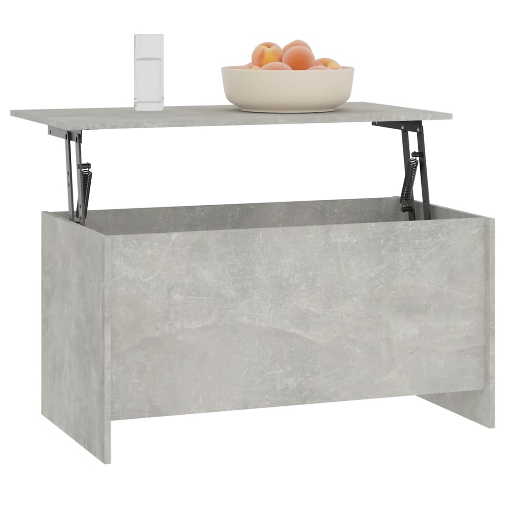 Stolić za kavu boja betona 102x55,5x52,5 cm konstruirano drvo