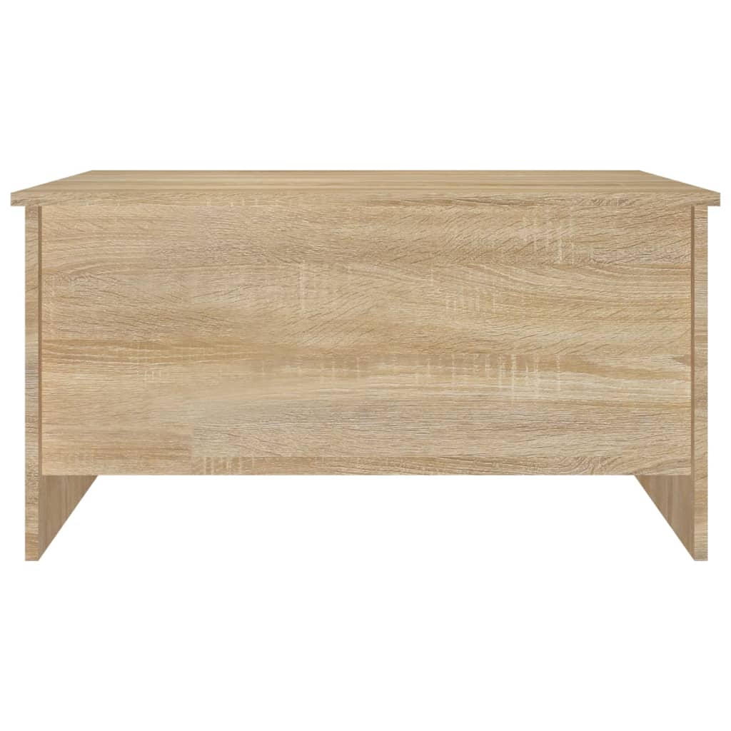 Stolić za kavu boja hrasta 80x55,5x41,5 cm konstruirano drvo