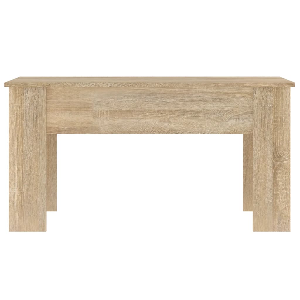 Stolić za kavu boja hrasta 101x49x52 cm konstruirano drvo