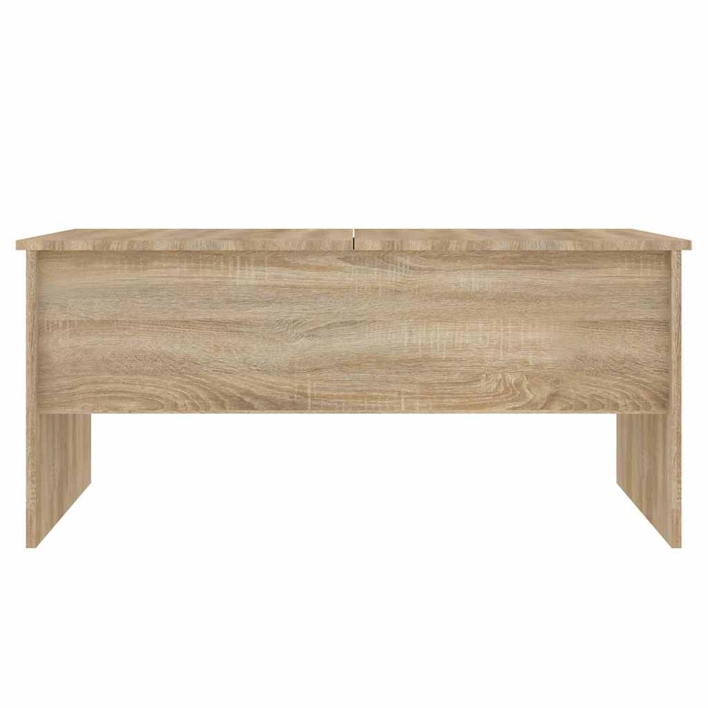 Stolić za kavu boja hrasta 102x50,5x46,5 cm konstruirano drvo