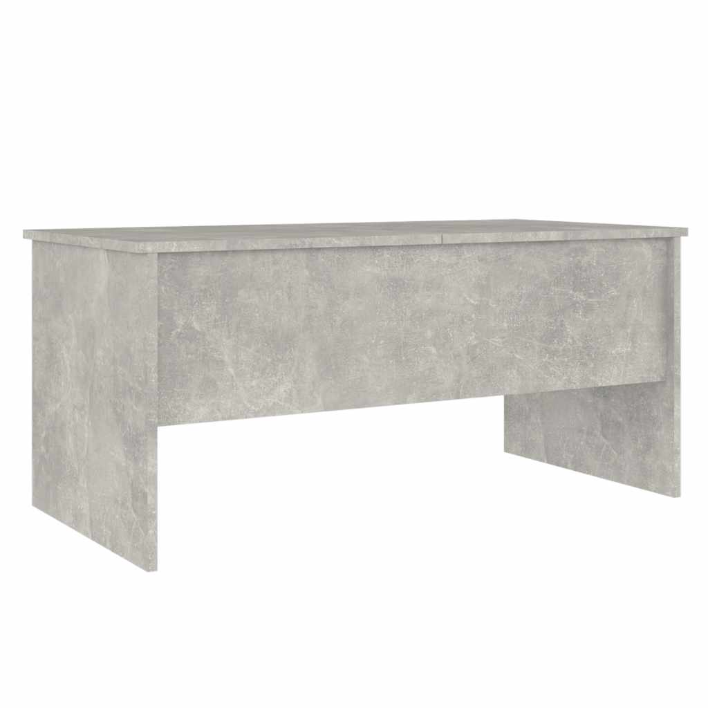 Stolić za kavu boja betona 102x50,5x46,5 cm konstruirano drvo
