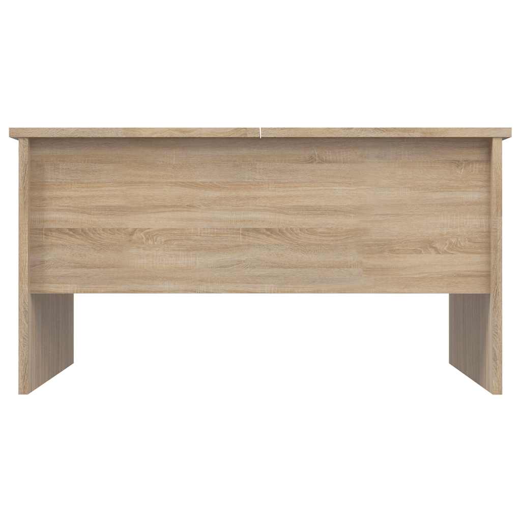 Stolić za kavu boja hrasta 80x50x42,5 cm konstruirano drvo