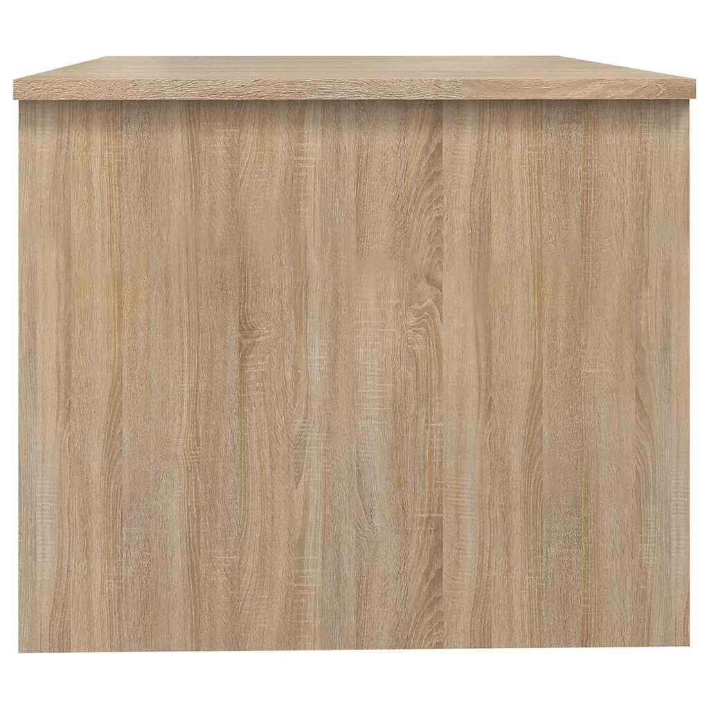 Stolić za kavu boja hrasta 80x50x42,5 cm konstruirano drvo