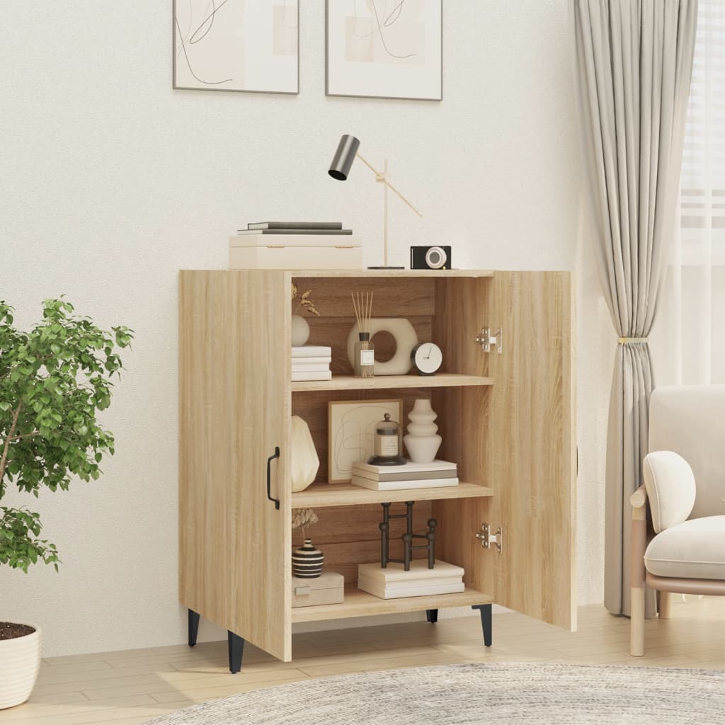 Komoda boja hrasta sonome 70x34x90 cm od konstruiranog drva