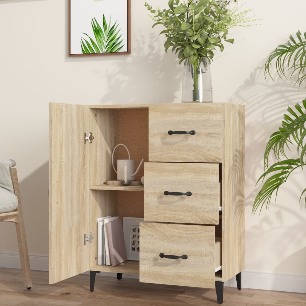 Komoda boja hrasta sonome 69,5x34x90 cm od konstruiranog drva