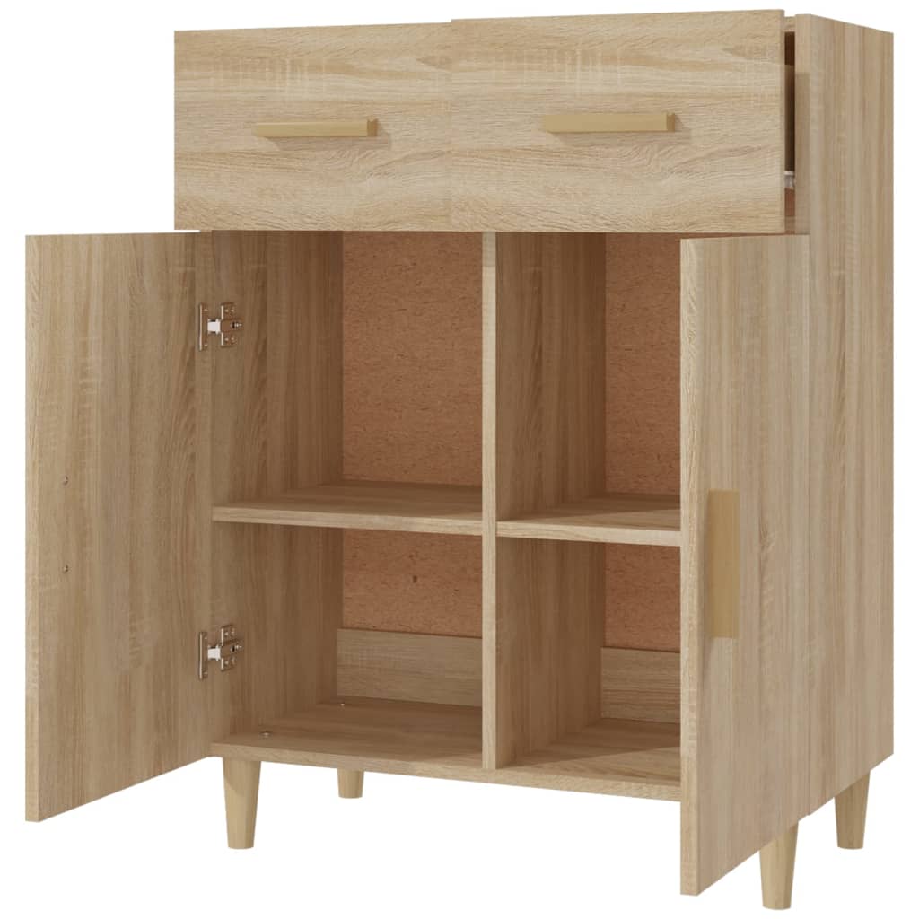 Komoda boja hrasta sonome 69,5x34x89 cm od konstruiranog drva
