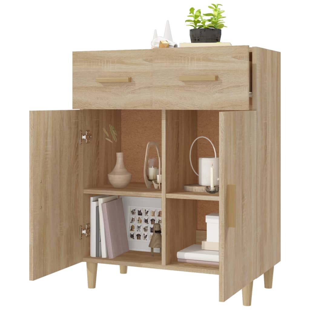 Komoda boja hrasta sonome 69,5x34x89 cm od konstruiranog drva