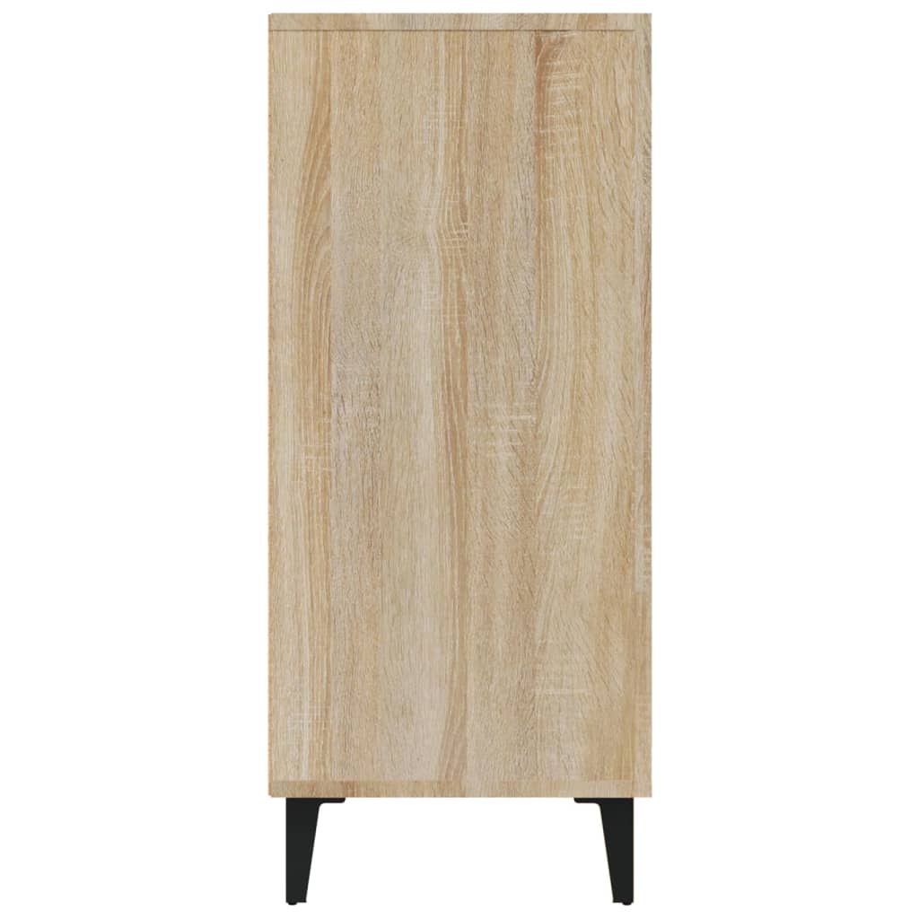 Komoda boja hrasta sonome 90x34x80 cm od konstruiranog drva