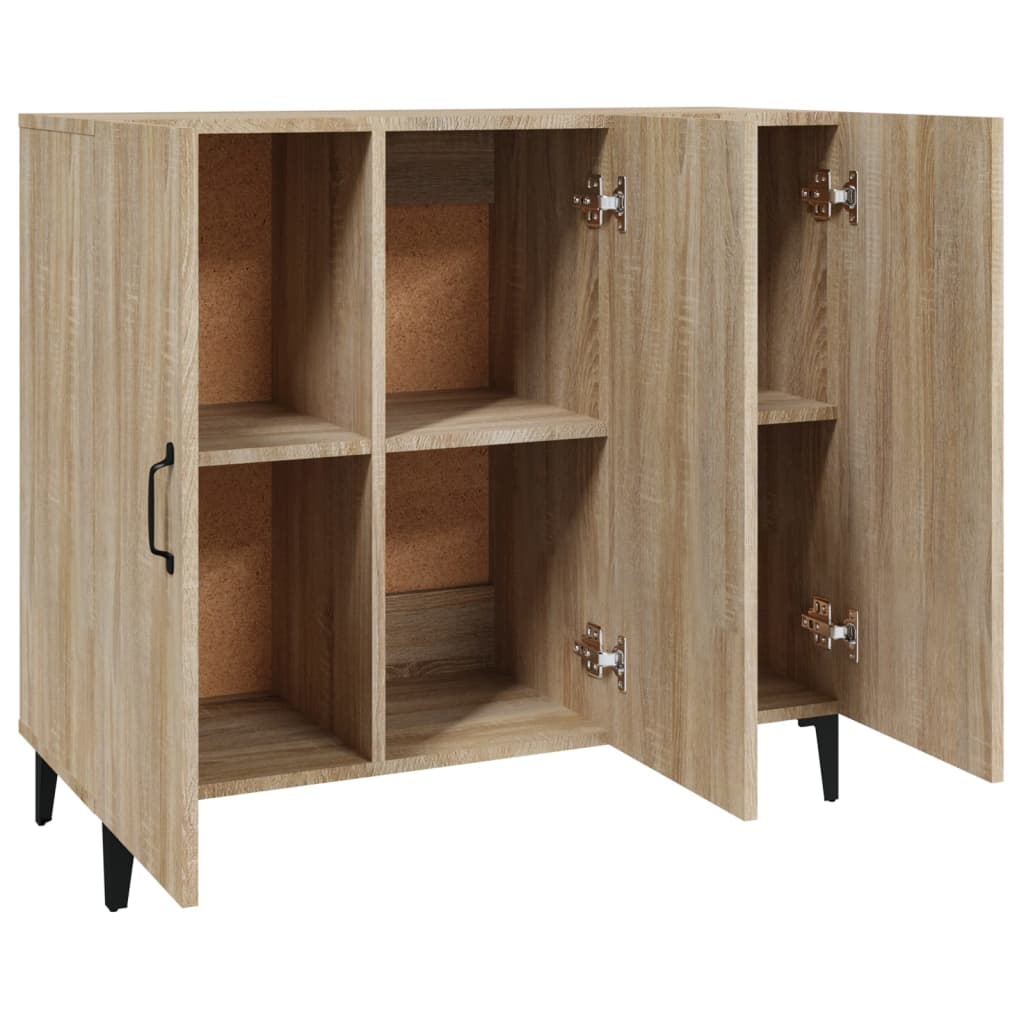 Komoda boja hrasta sonome 90x34x80 cm od konstruiranog drva