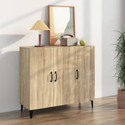 Komoda boja hrasta sonome 90x34x80 cm od konstruiranog drva