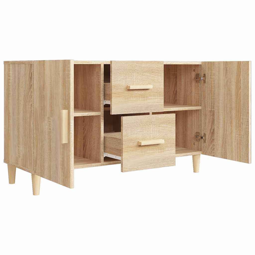 Komoda boja hrasta sonome 100x36x60 cm od konstruiranog drva