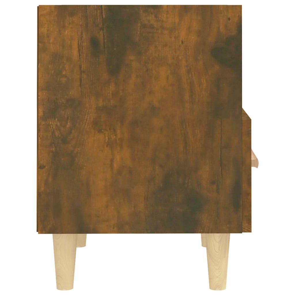 Noćni ormarići 2 kom boja dimljenog hrasta 40 x 35 x 47 cm