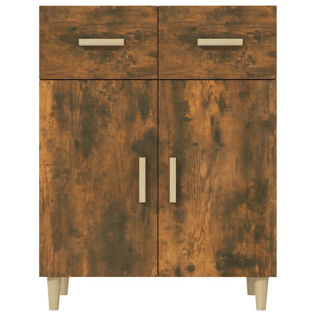 Komoda boja dimljenog hrasta 69,5x34x89 cm konstruirano drvo