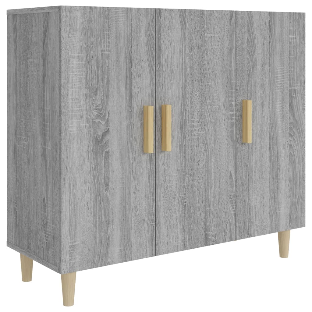 Komoda boja hrasta sonome 90 x 34 x 80 cm konstruirano drvo