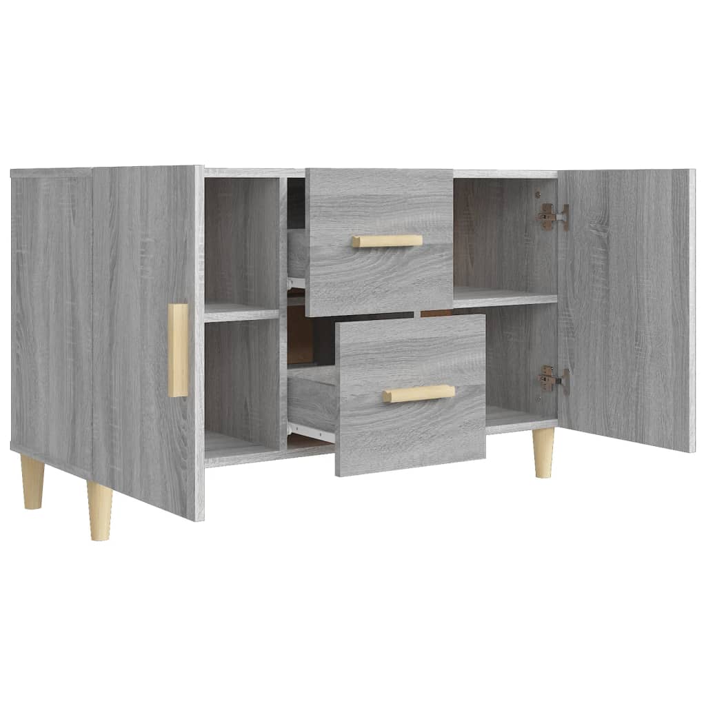 Komoda boja hrasta sonome 100 x 36 x 60 cm konstruirano drvo