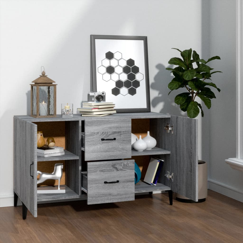 Komoda boja hrasta sonome 100 x 36 x 60 cm konstruirano drvo