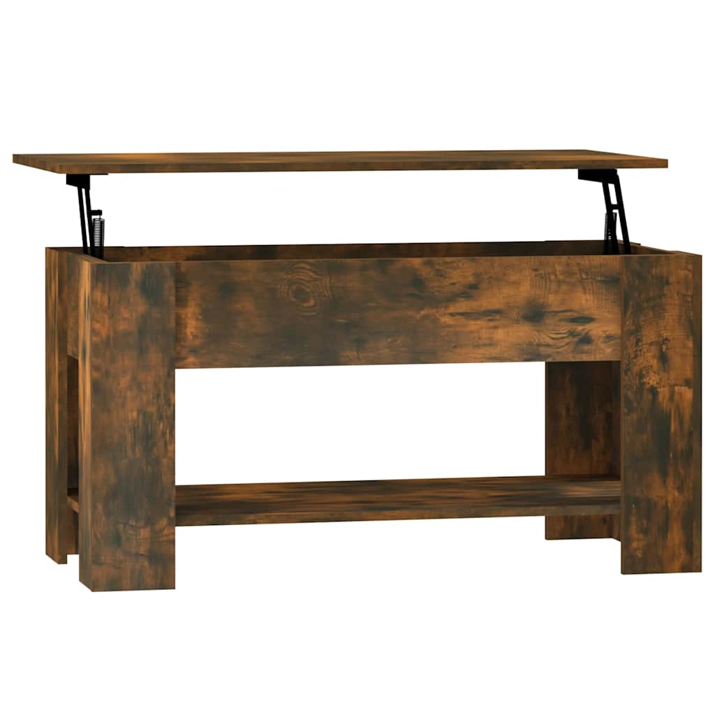 Stolić za kavu boja hrasta 101x49x52 cm konstruirano drvo