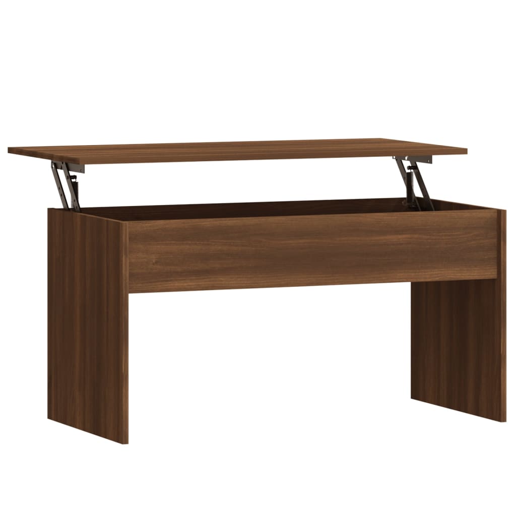 Stolić za kavu Smeđa hrasta 102x50,5x52,5 cm konstruirano drvo