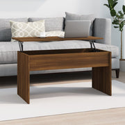 Stolić za kavu Smeđa hrasta 102x50,5x52,5 cm konstruirano drvo