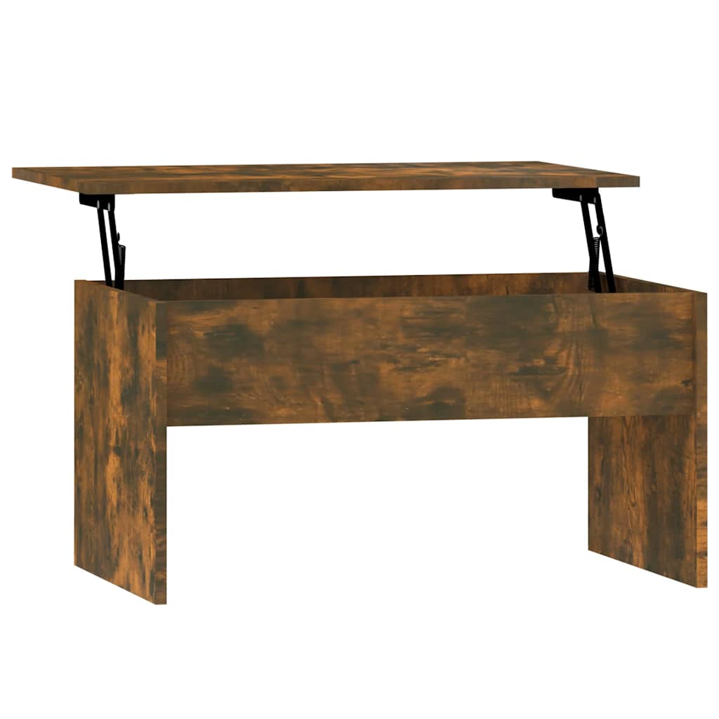 Stolić za kavu boja hrasta 80x50,5x41,5 cm konstruirano drvo